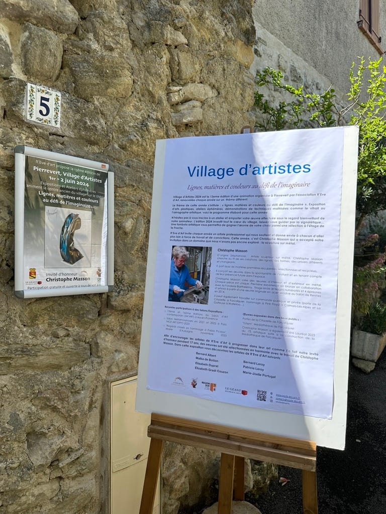 Village d'Artistes des 1 et 2 juin 2024